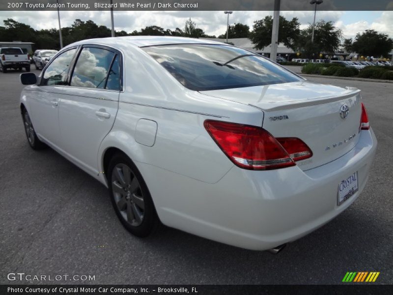 Blizzard White Pearl / Dark Charcoal 2007 Toyota Avalon Touring