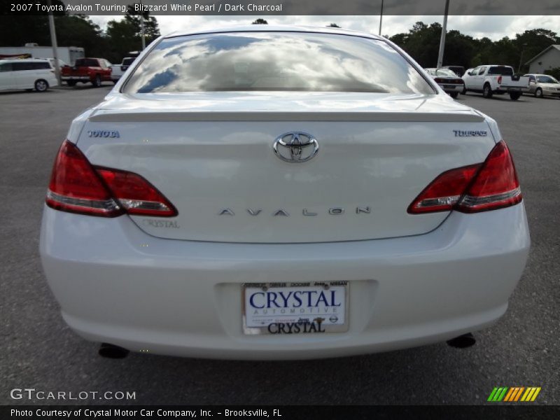 Blizzard White Pearl / Dark Charcoal 2007 Toyota Avalon Touring