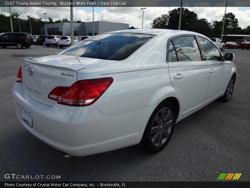 Blizzard White Pearl / Dark Charcoal 2007 Toyota Avalon Touring