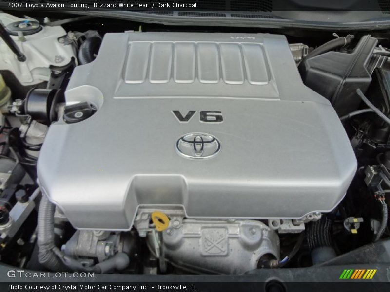 Blizzard White Pearl / Dark Charcoal 2007 Toyota Avalon Touring