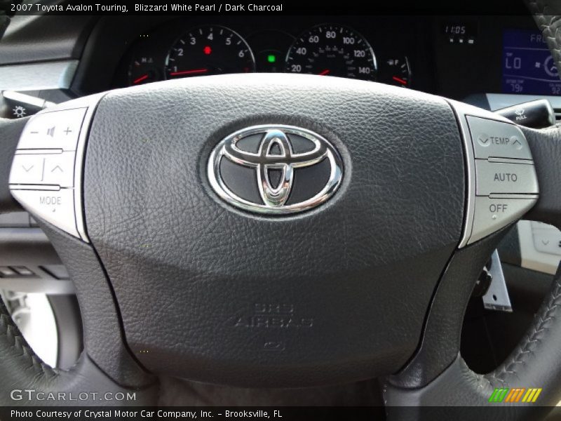 Blizzard White Pearl / Dark Charcoal 2007 Toyota Avalon Touring
