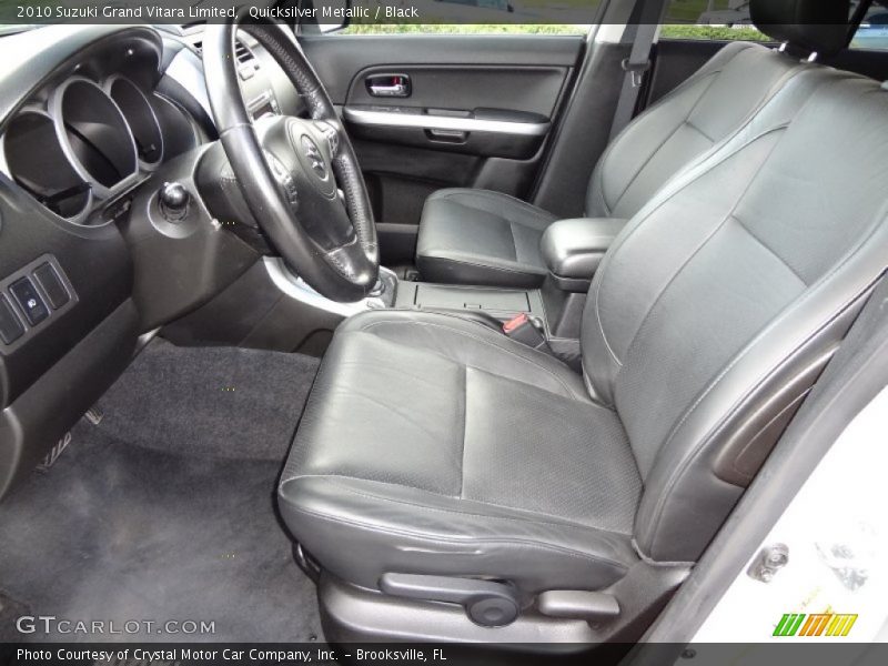  2010 Grand Vitara Limited Black Interior