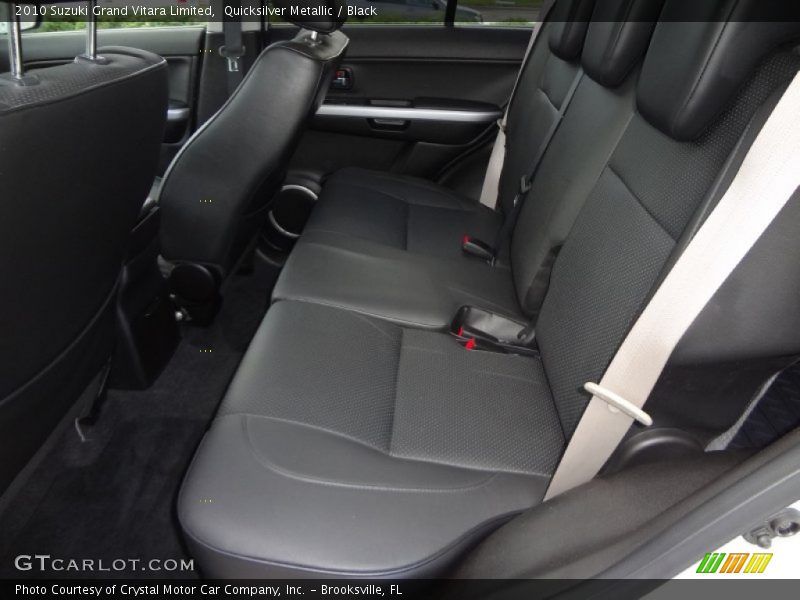 Rear Seat of 2010 Grand Vitara Limited