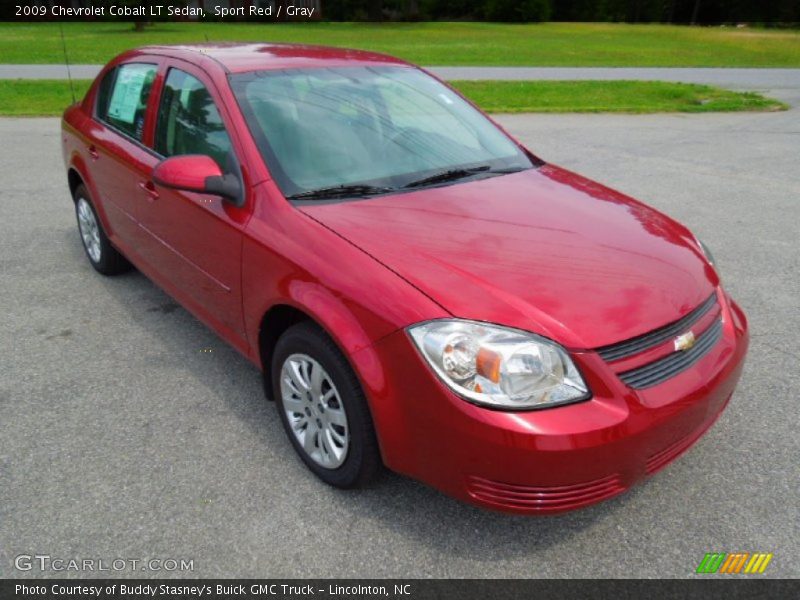 Sport Red / Gray 2009 Chevrolet Cobalt LT Sedan