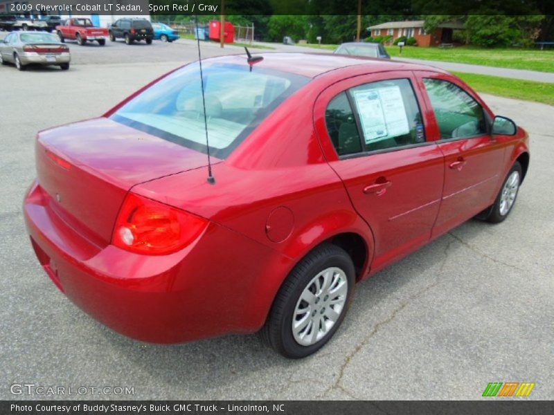 Sport Red / Gray 2009 Chevrolet Cobalt LT Sedan