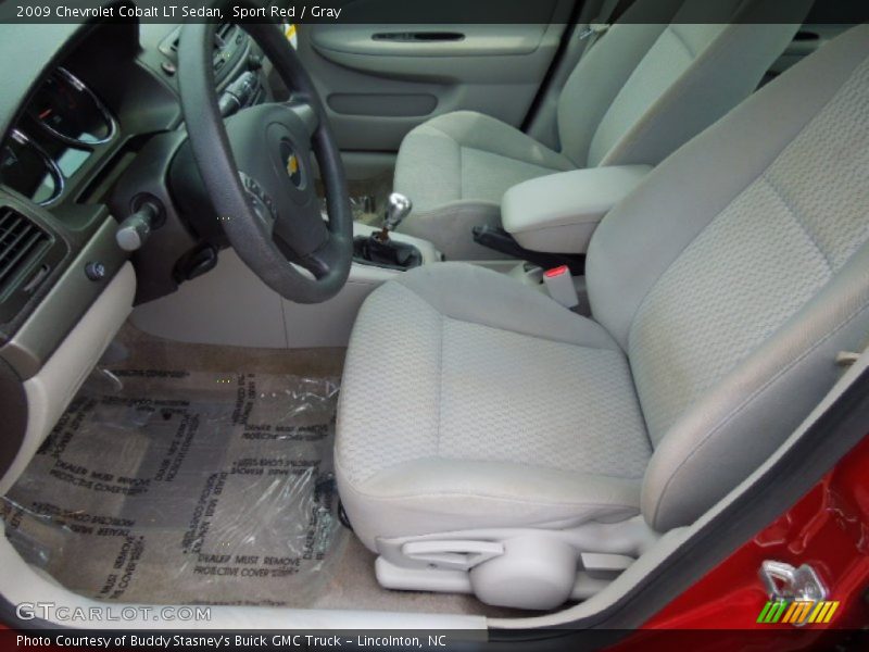  2009 Cobalt LT Sedan Gray Interior