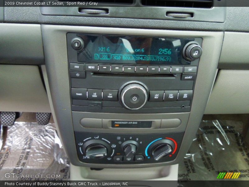 Controls of 2009 Cobalt LT Sedan