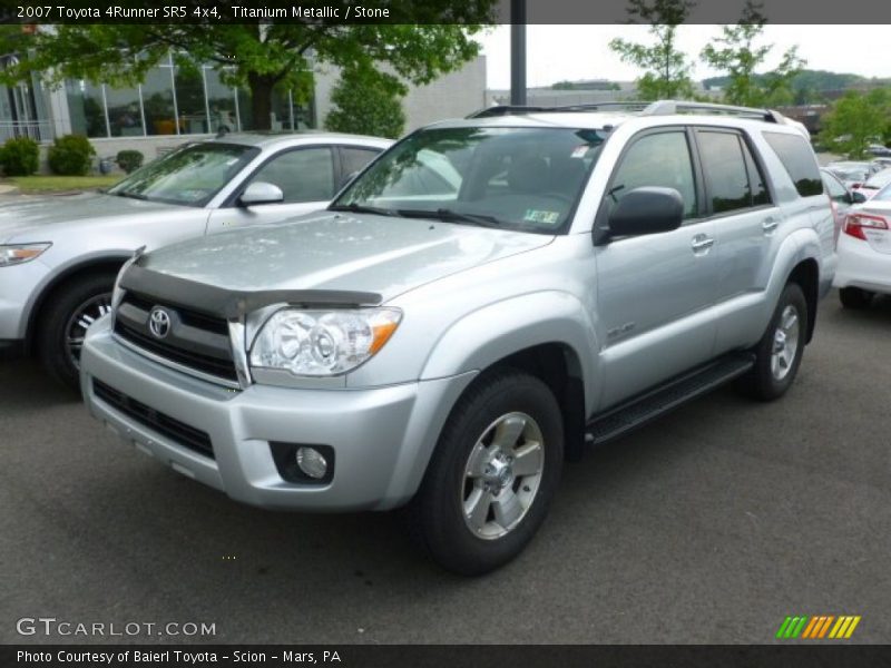 Titanium Metallic / Stone 2007 Toyota 4Runner SR5 4x4