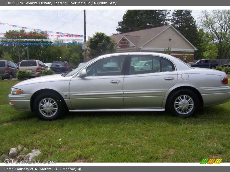 Sterling Silver Metallic / Medium Gray 2003 Buick LeSabre Custom
