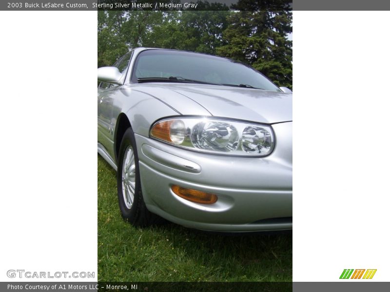 Sterling Silver Metallic / Medium Gray 2003 Buick LeSabre Custom