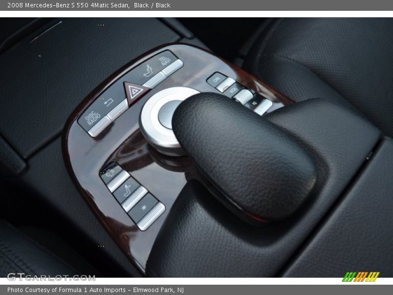 Black / Black 2008 Mercedes-Benz S 550 4Matic Sedan