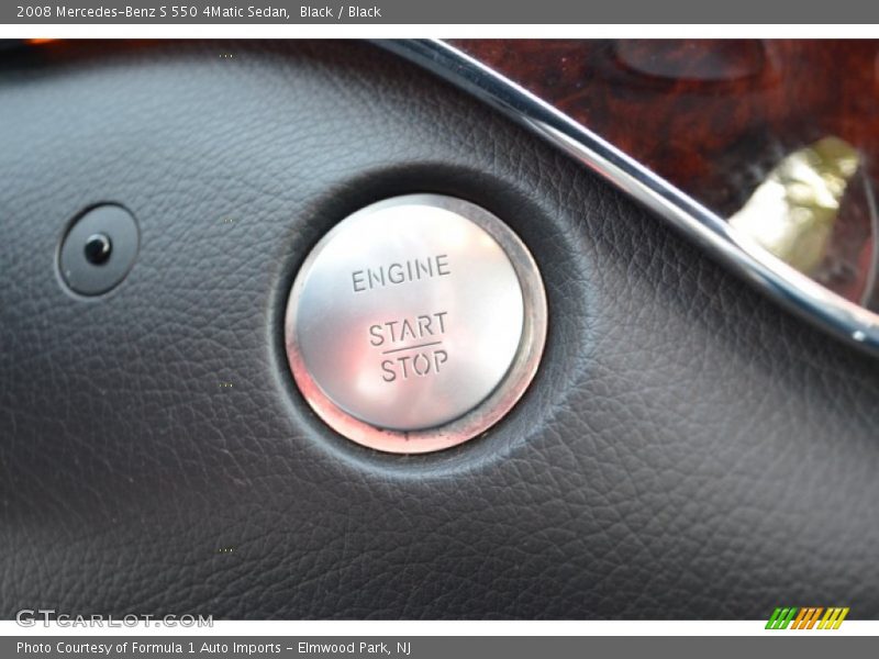 Black / Black 2008 Mercedes-Benz S 550 4Matic Sedan