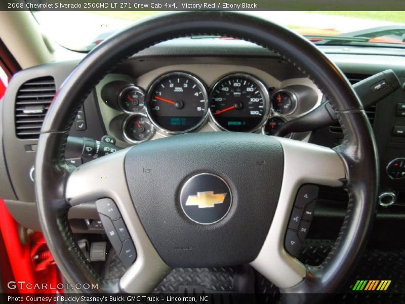 Victory Red / Ebony Black 2008 Chevrolet Silverado 2500HD LT Z71 Crew Cab 4x4