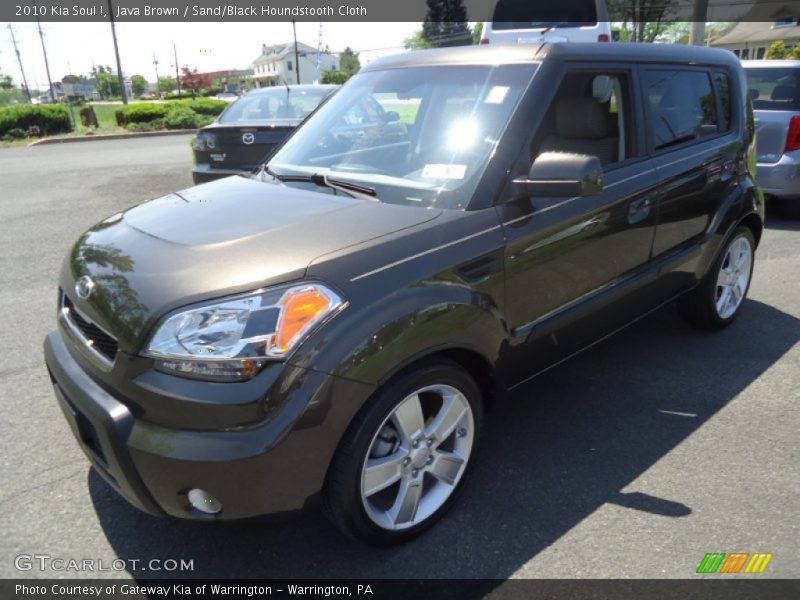 Java Brown / Sand/Black Houndstooth Cloth 2010 Kia Soul !