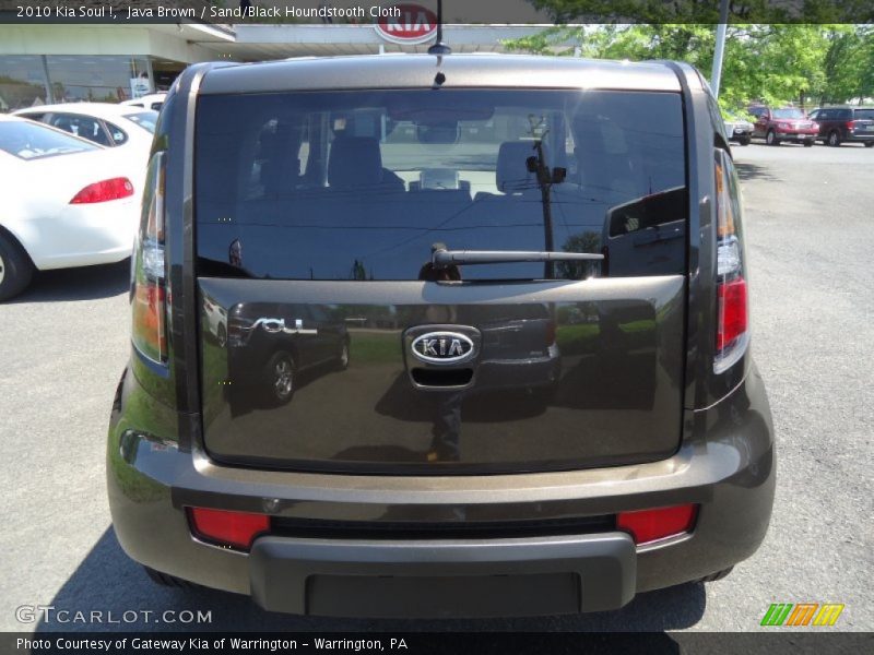 Java Brown / Sand/Black Houndstooth Cloth 2010 Kia Soul !