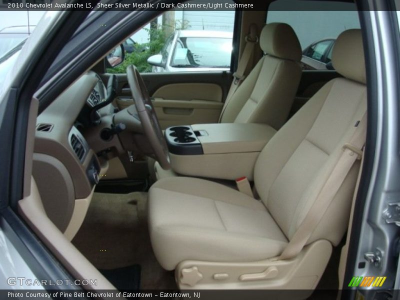 Sheer Silver Metallic / Dark Cashmere/Light Cashmere 2010 Chevrolet Avalanche LS