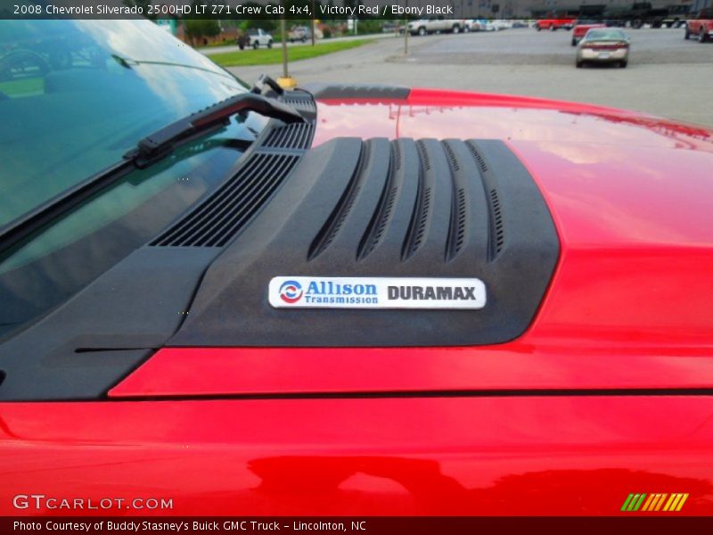 Victory Red / Ebony Black 2008 Chevrolet Silverado 2500HD LT Z71 Crew Cab 4x4