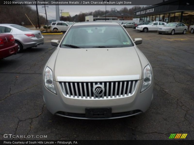 Smokestone Metallic / Dark Charcoal/Medium Light Stone 2010 Mercury Milan V6 Premier