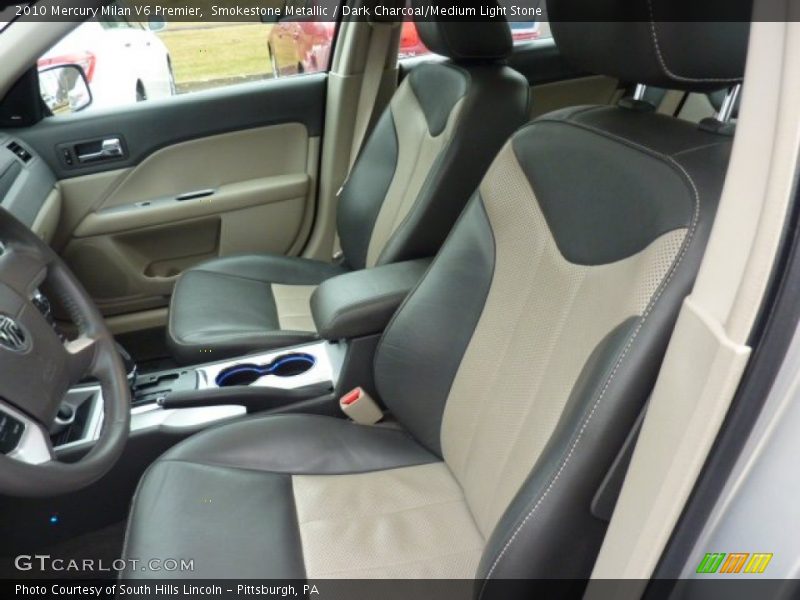 Smokestone Metallic / Dark Charcoal/Medium Light Stone 2010 Mercury Milan V6 Premier