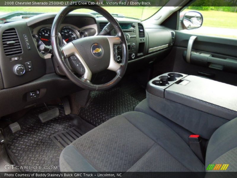 Victory Red / Ebony Black 2008 Chevrolet Silverado 2500HD LT Z71 Crew Cab 4x4