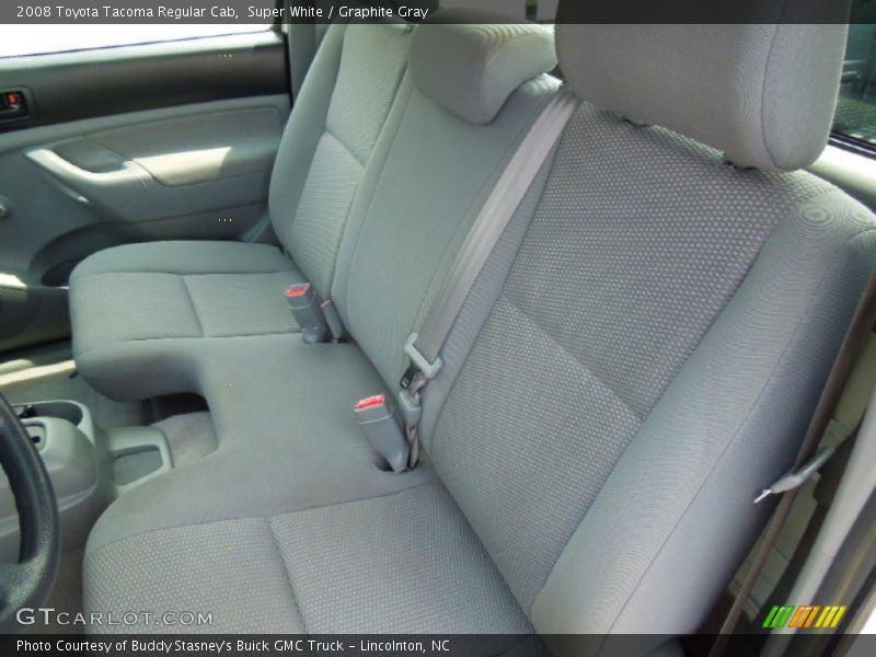 Super White / Graphite Gray 2008 Toyota Tacoma Regular Cab