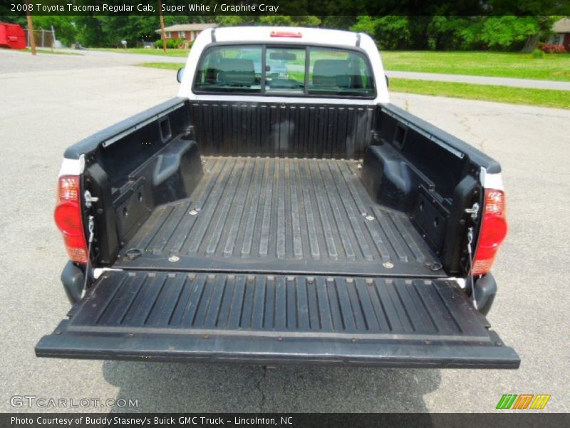 Super White / Graphite Gray 2008 Toyota Tacoma Regular Cab
