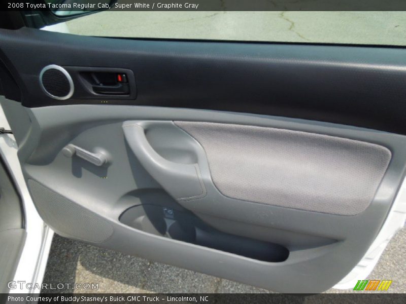 Super White / Graphite Gray 2008 Toyota Tacoma Regular Cab