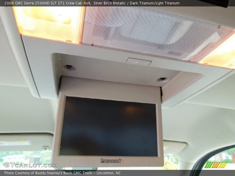 Silver Birch Metallic / Dark Titanium/Light Titanium 2008 GMC Sierra 2500HD SLT Z71 Crew Cab 4x4