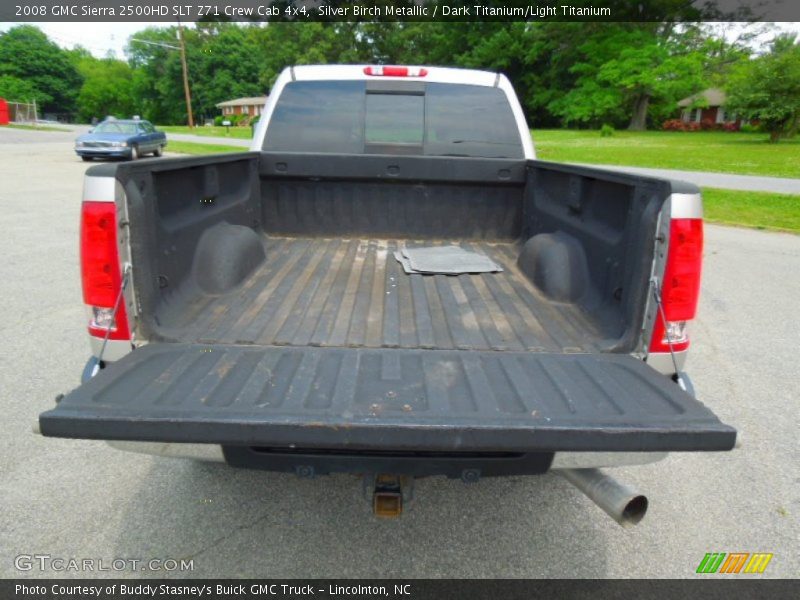 Silver Birch Metallic / Dark Titanium/Light Titanium 2008 GMC Sierra 2500HD SLT Z71 Crew Cab 4x4