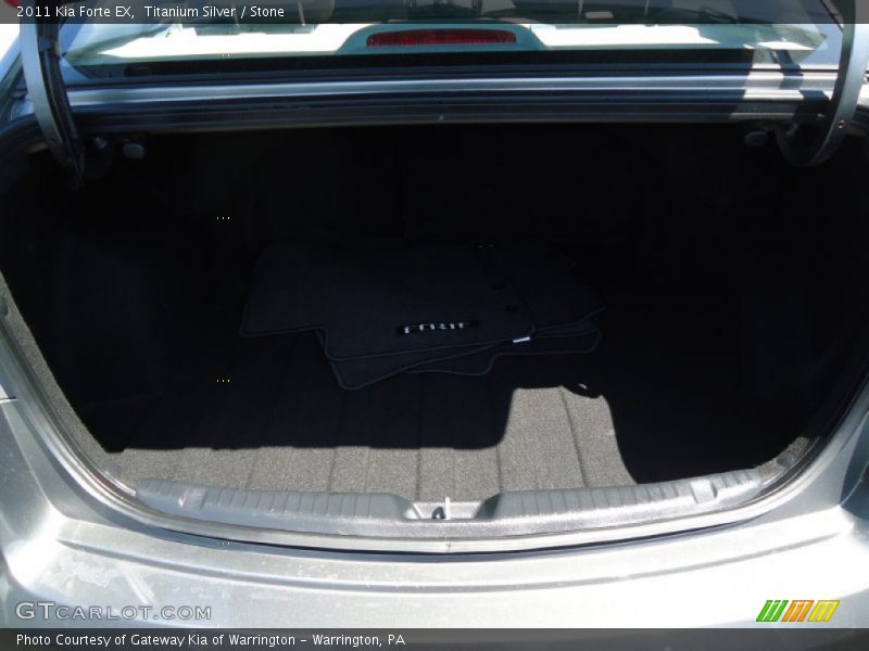 Titanium Silver / Stone 2011 Kia Forte EX