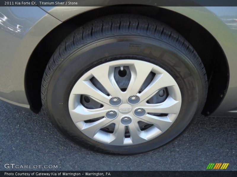 Titanium Silver / Stone 2011 Kia Forte EX