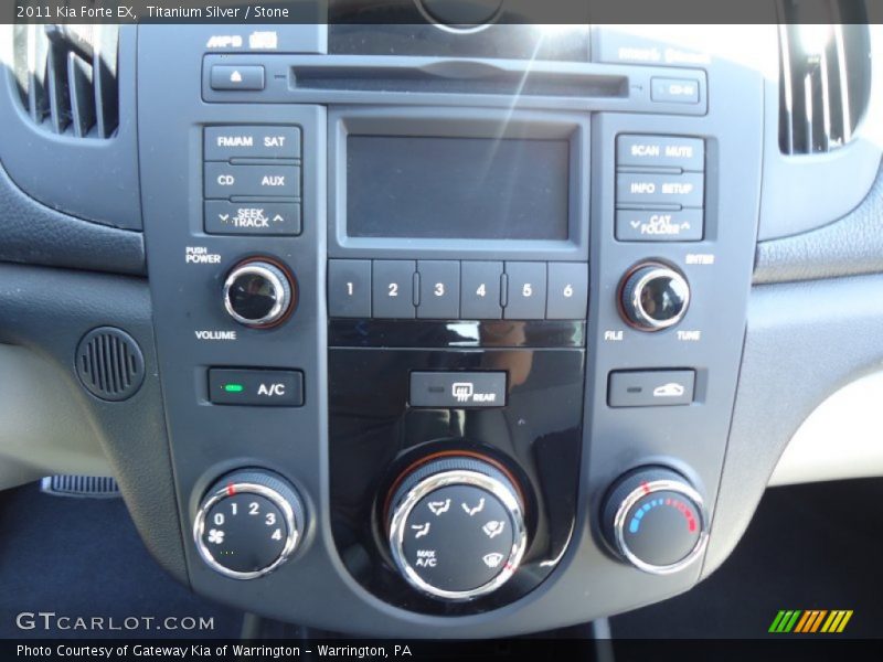 Titanium Silver / Stone 2011 Kia Forte EX