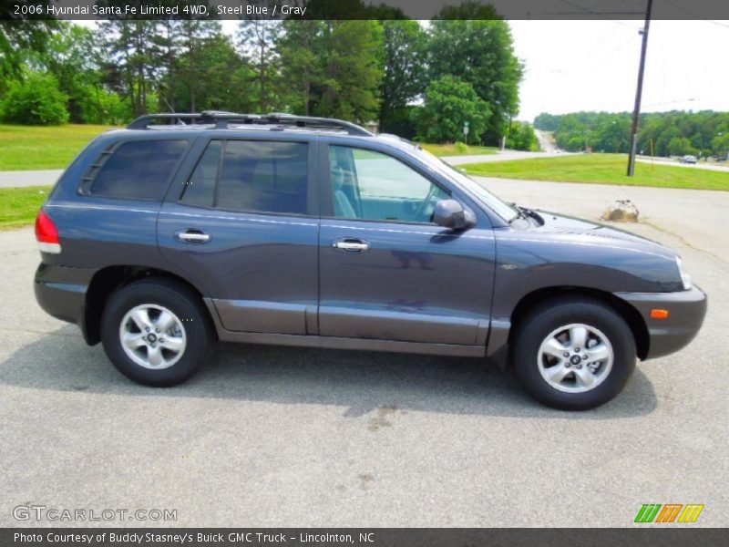 Steel Blue / Gray 2006 Hyundai Santa Fe Limited 4WD