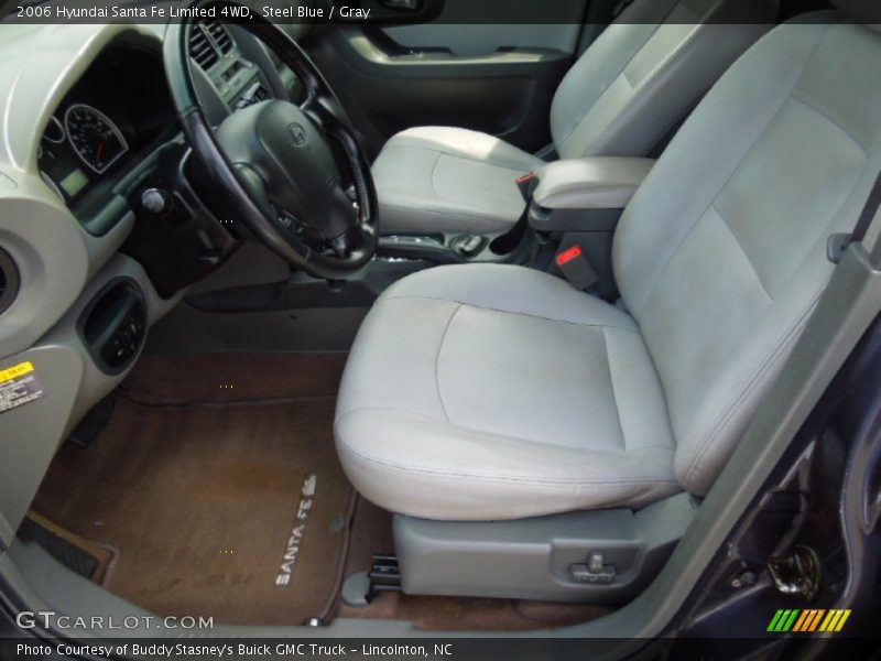 Steel Blue / Gray 2006 Hyundai Santa Fe Limited 4WD