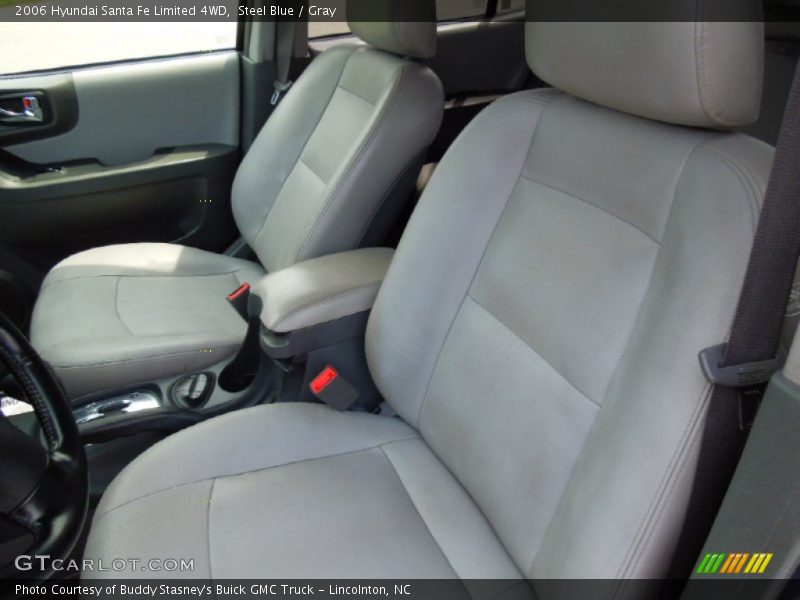 Steel Blue / Gray 2006 Hyundai Santa Fe Limited 4WD