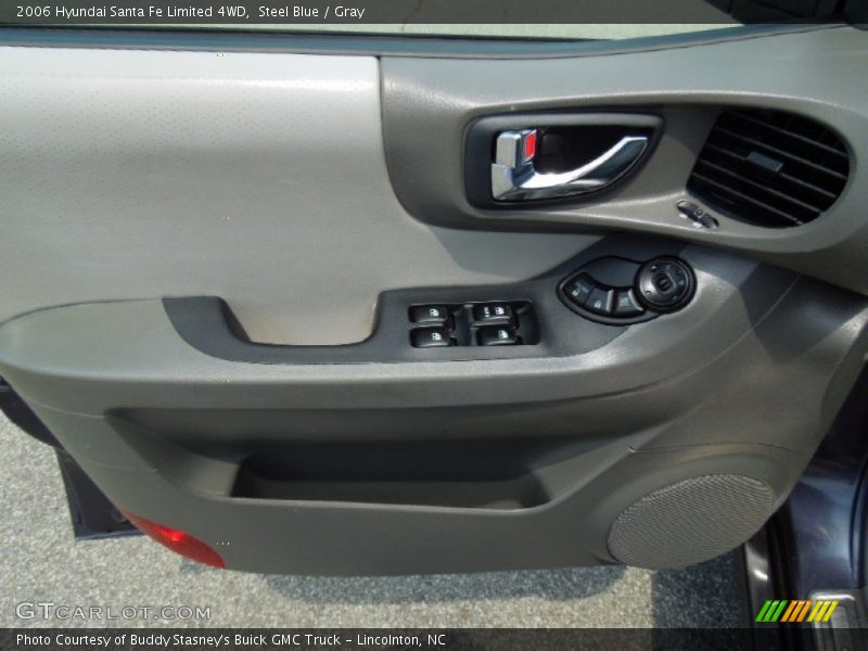 Steel Blue / Gray 2006 Hyundai Santa Fe Limited 4WD