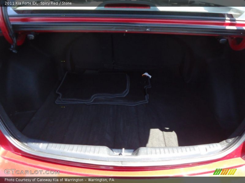 Spicy Red / Stone 2011 Kia Forte EX