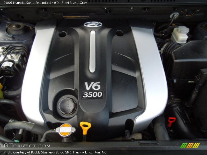 Steel Blue / Gray 2006 Hyundai Santa Fe Limited 4WD