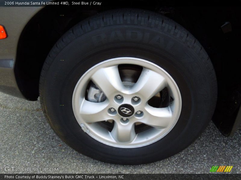Steel Blue / Gray 2006 Hyundai Santa Fe Limited 4WD