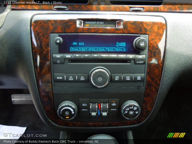 Black / Ebony 2012 Chevrolet Impala LT
