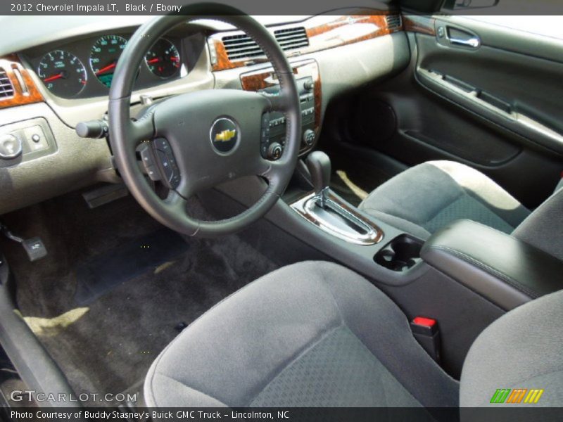 Black / Ebony 2012 Chevrolet Impala LT