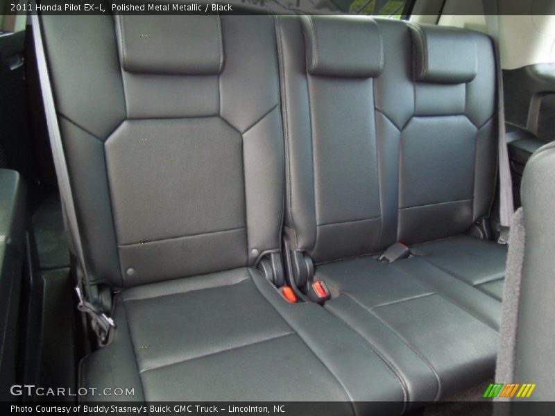 Polished Metal Metallic / Black 2011 Honda Pilot EX-L