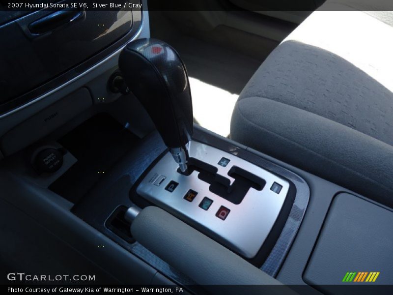 Silver Blue / Gray 2007 Hyundai Sonata SE V6