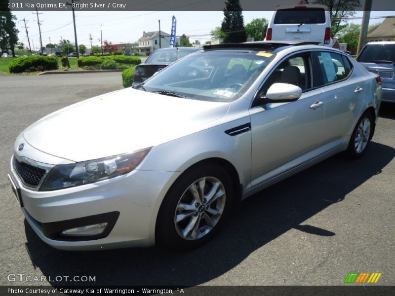 Bright Silver / Gray 2011 Kia Optima EX