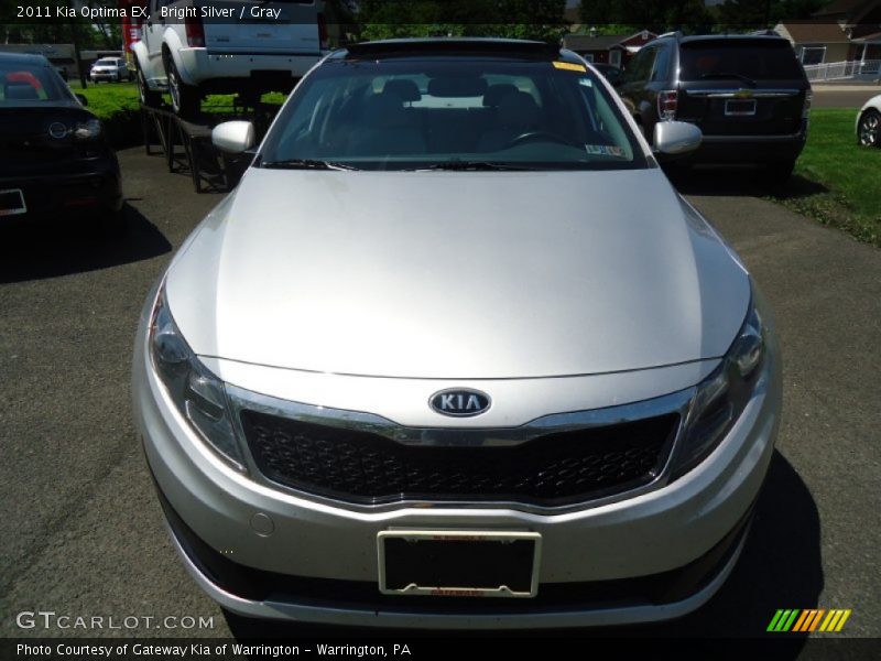 Bright Silver / Gray 2011 Kia Optima EX