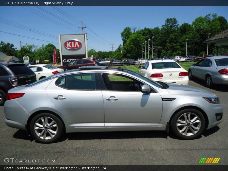 Bright Silver / Gray 2011 Kia Optima EX