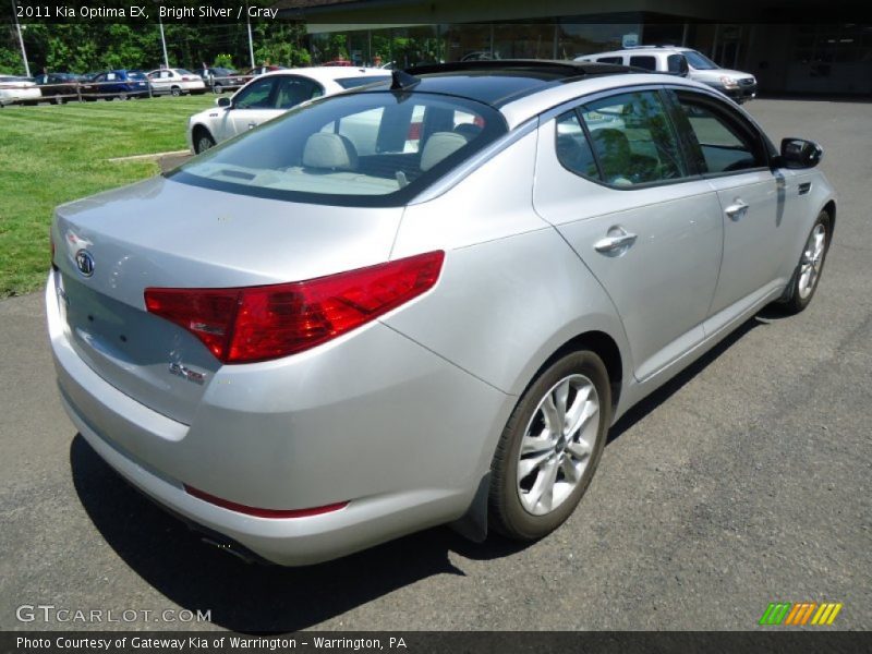 Bright Silver / Gray 2011 Kia Optima EX