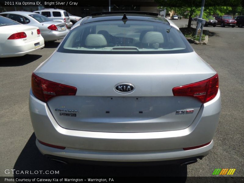 Bright Silver / Gray 2011 Kia Optima EX