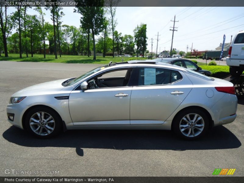 Bright Silver / Gray 2011 Kia Optima EX