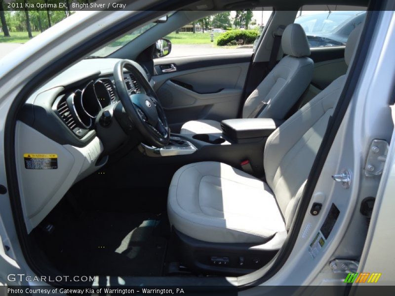Bright Silver / Gray 2011 Kia Optima EX
